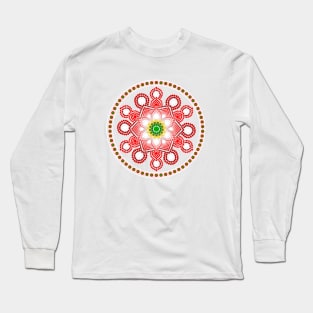 red flower Long Sleeve T-Shirt